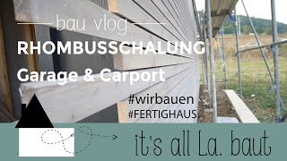 bau VLOG8  Ich bin verliebt  RHOMBUSSCHALUNG  Therapiestunde mit Franca  Frau La [upl. by Solohcin]