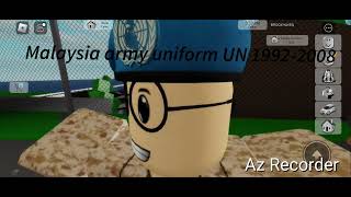 Malaysia army uniform 19332022 [upl. by Erik]