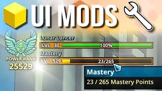 Trove  How to see XP amp Mastery Points on your HUD  Sundays Mod Showcase [upl. by Park821]