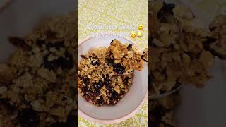 Meilleur Granola recette Lindoush j’ajoute cranberry 😁 [upl. by Nirrat]