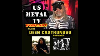 Deen Castronovo on US METAL TV PODCAST [upl. by Yenahs]