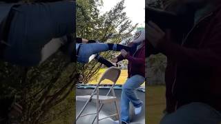 Claymore Kick Drew OMG WWE Moves Trampoline Fake Body funny wwe wwewrestler wrestlingmove [upl. by Salohci152]