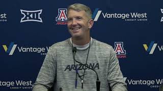 Arizona Football Press Conference  Brent Brennan [upl. by Atikal]