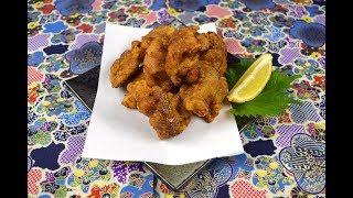 Karaage Japanese Fried Chicken Recipe Oishiy  cooking recipe video [upl. by Ainomar]