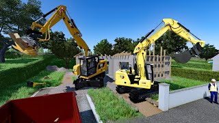 FS22  Map Geiselsberg TP 011🚧👷🏽  Public Work  Forestry Farming and Construction  4K [upl. by Ahtabbat]