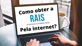 Saiba como solicitar a sua RAIS pela internet [upl. by Grubman547]