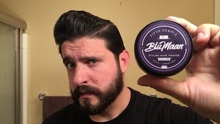 Fifth Sample by BluMaan Styling Mask Pomade Review [upl. by Rinna]