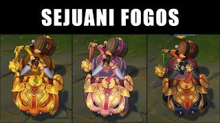 Sejuani Fogos de Artifício  Croma Skin [upl. by Ojimmas]