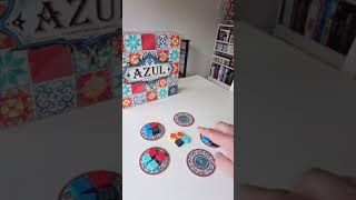 AZUL BOARD GAME HOW TO PLAY shorts [upl. by Tertia381]