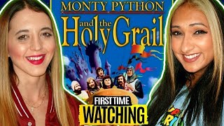 MONTY PYTHON AND THE HOLY GRAIL had us in stitches  MOVIE REACTION  First Time Watching  1975 [upl. by Trebleda251]