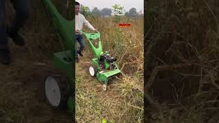 Shennong Hoeing Machinery Factory 9h ago Diesel 4WD Grasscutter Microtillage machine viralvideo [upl. by Naeerb108]