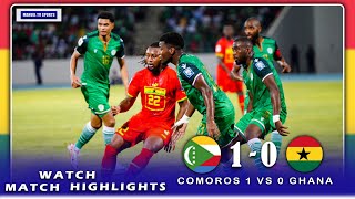 GHANA🇬🇭 VS 🇰🇲COMOROS01MATCH HIGHLIGHTS amp ALL GOALS2026 FIFA WORLD CUP QUALIFIER [upl. by Maice]