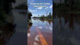 Sanibel Island Hurricane Milton Flooded sanibelislan hurricanemilton flooding [upl. by Novi233]