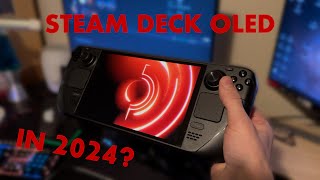 Steam Deck OLED in 2024 First impressions [upl. by Colligan]