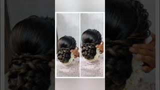 LATEST BRIDAL HAIRSTYLESbuntricks shotsvideo tutorial esayhairstyle bunbridelhairstyles [upl. by Liborio]