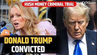 Hush Money Criminal Trial Trump to challenge verdict Calls it “rigged decision” [upl. by River]