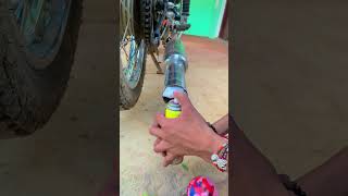 Triple ball vs spray🤔 viralvideo trendingshorts shortvideo royalenfield funny [upl. by Gifford586]