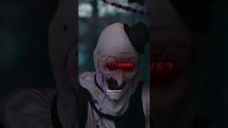 Terrifier 2 Edit 🤡 ArtTheClown Terrifier TerrifierEdit slasher ArtTheClownEdit viral shorts [upl. by Omar]