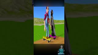 Scary Teacher 3D vs Squid Game Take Care of Tree vs SkateBoard Challenge Miss T Winning shorts [upl. by Ailes]