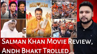 Salman Khan Movie Review  KKBKKJ  Andh Bhakt Trolled  MrReactionWala [upl. by Genvieve]