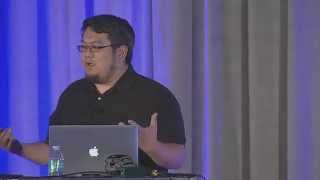 Johnny Lee Google Project Tango Lead  Mobile 3D tracking and perception at AWE 2015 [upl. by Mcquade]