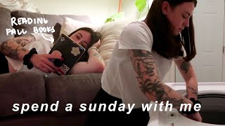 🍂 spend a sunday with me 🍂  reading amp getting ready for the week [upl. by Reginauld]