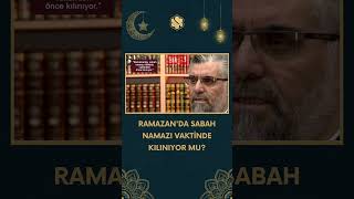 Ramazanda Sabah Namazı Vaktinde Kılınıyor mu  Prof Dr Abdulaziz Bayındır [upl. by Ninos]