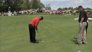 FLASHBACK to Jack Nicklaus Miraculous Putt  2016 Senior PGA Championship [upl. by Ermey688]