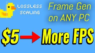 Loseless Scaling  How I use This POWERFUL 5 APP for more FPS on my Gaming PC [upl. by Aibsel]