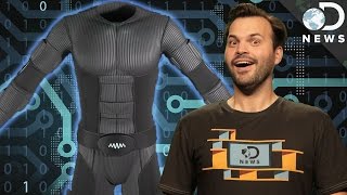 This Virtual Reality Suit Lets You Experience Touch [upl. by Barina]