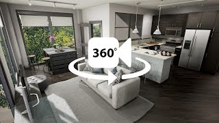 360 Apartment Flythrough Demonstration [upl. by Lezlie127]