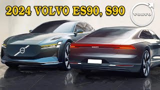 2024 Volvo ES90 S90 New Design first look Carbizzy [upl. by Chicky]