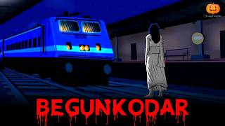 Begunkodar Railway Station Horror Story  Scary Pumpkin  Hindi Horror Stories  Real Horror Story [upl. by Trembly122]