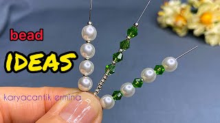 how to make easy bead bracelets [upl. by Kilby518]