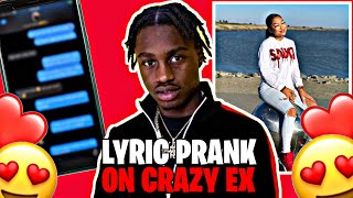 Lil Tjay “ Move On “ Lyric Prank On Crazy Ex  😬 [upl. by Pascal162]