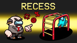 Recess Imposter Mod in Among us [upl. by Dacey]