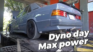 1jz swap 190E Mercedes can it make 500hp [upl. by Urbano]