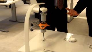 Mockett at NeoCon 2012  Presenting Innovations in Power and Data Grommets [upl. by Hewie436]