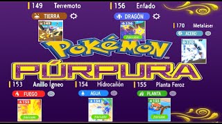 Donde Conseguir las MT mas Poderosas en Pokémon Purpura Enfado Terremoto Etc Parte 1 [upl. by Pollyanna]