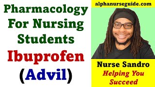 Pharmacology For Nursing Students  Lesson 12 Ibuprofen  Medications For NCLEX ATI and Hesi Exam [upl. by Emmalynn824]