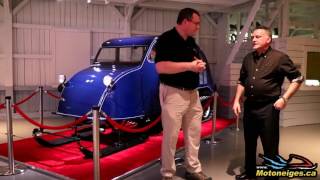 Visite du garage de lAutoNeige Bombardier Snowmobile [upl. by Netsyrc]