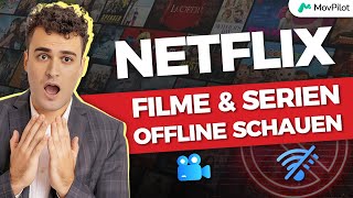 Netflix Filme amp Serien offline schauen  Die neueste Anleitung 2024 [upl. by Katzen]