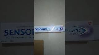 sensodyne rapid relief 🙏🙏🙏 [upl. by Notsirk]