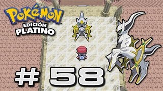 Guía Pokémon Platino  58  Evento Arceus quot Capturando al Dios Pokémon ¡2 Veces jajajaquot [upl. by Jerol]