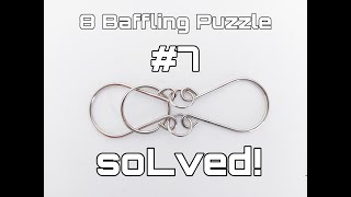 EASY METAL WIRE PUZZLE 7 SOLVED [upl. by Tina164]