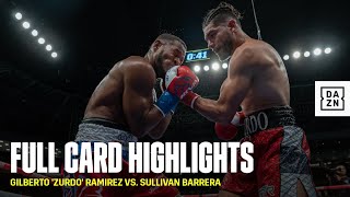 FULL CARD HIGHLIGHTS  Gilberto Ramírez vs Sullivan Barrera [upl. by Ruperta]