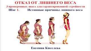 Отказ от лишнего веса Шаг 1 Истинные причины лишнего веса спрятанные внутри Вас [upl. by Meeker]