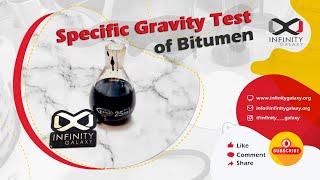 Specific Gravity Test of Bitumen [upl. by Aehtrod]