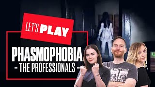 Lets Play Phasmophobia  THE PROFESSIONALS PHASMOPHOBIA PC GAMEPLAY [upl. by Neill]