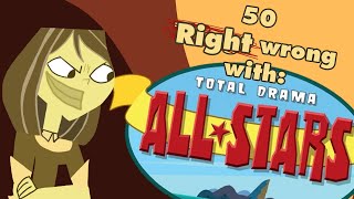 50 things right ish with total drama all stars [upl. by Ymot]